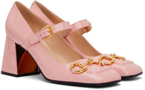 gucci pink mary janes|gucci mary jane shoes.